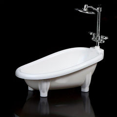 Mini Bathtub Furniture Toy for Dollhouse Decoration