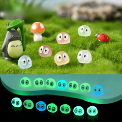 Glowing Mini Resin Elf Statues for Fairy Garden Accessories