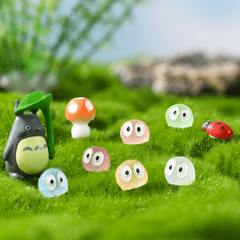 Glowing Mini Resin Elf Statues for Fairy Garden Accessories