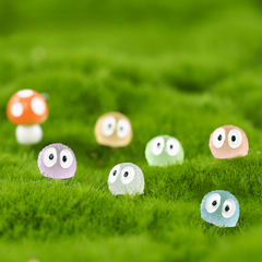 Glowing Mini Resin Elf Statues for Fairy Garden Accessories