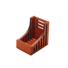 Dollhouse Furniture Bookcase Shelf Storage 1:12 Model
