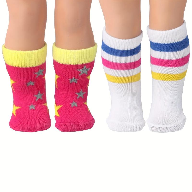 Doll Toy Accessories for 45-72 cm American Girl Doll, Wear Socks