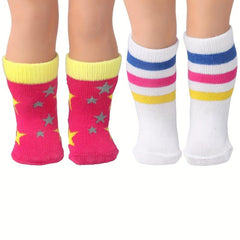 Doll Toy Accessories for 45-72 cm American Girl Doll, Wear Socks