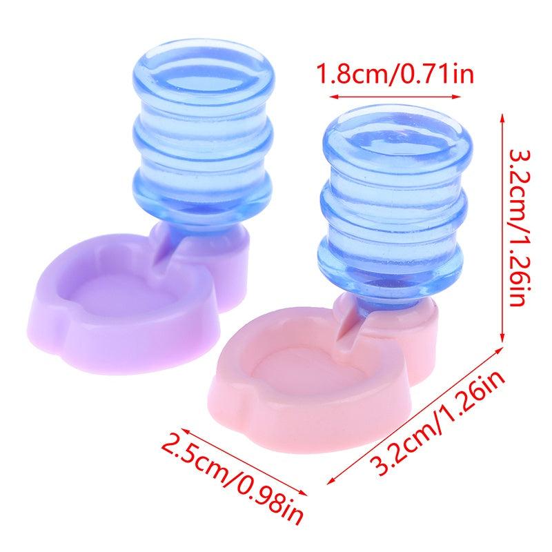 Dollhouse Mini Pet Water Dispenser Furniture Decor Ornaments Pretend Play Toys