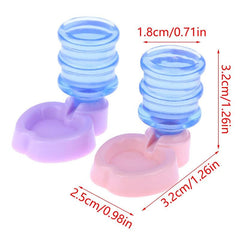 Dollhouse Mini Pet Water Dispenser Furniture Decor Ornaments Pretend Play Toys