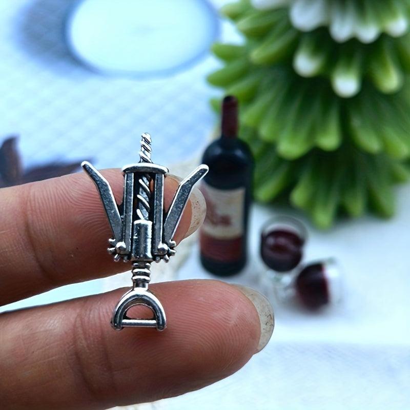 Mini Red Wine Bottle Opener for Dollhouse