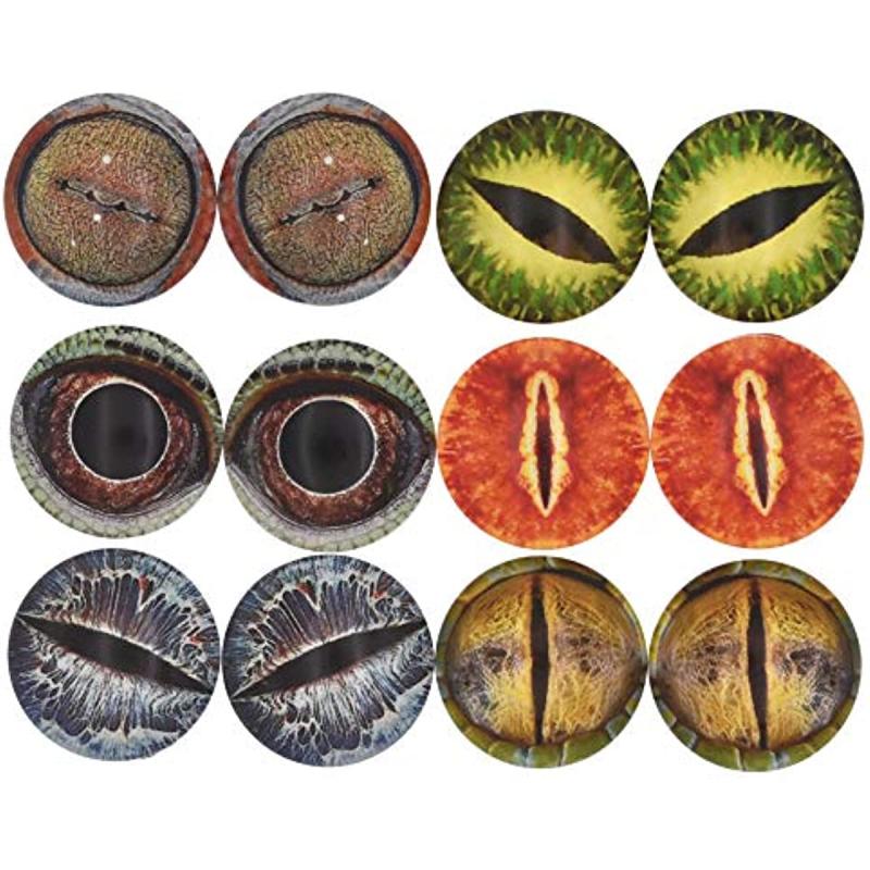 10 Pairs of Luminous Doll Glass Eye Beads - Perfect Kid's Toy