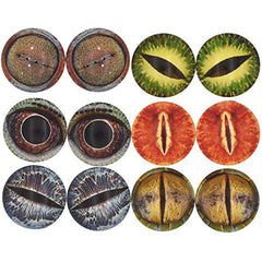 10 Pairs of Luminous Doll Glass Eye Beads - Perfect Kid's Toy