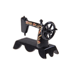 Mini Dollhouse Metal Sewing Machine Ornament