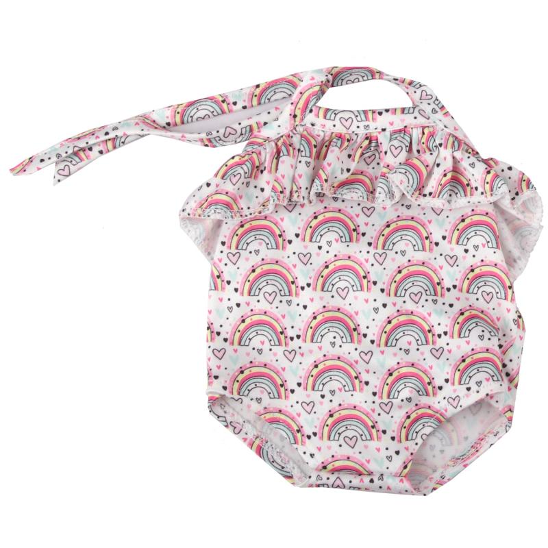 18 Inch Doll Swimsuit Hawaiian Beach Doll Accessories