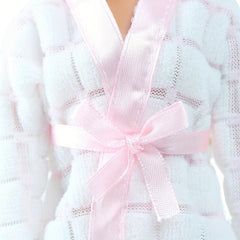 Doll Bathrobe Homewear Set - Daily Bathing Wear Clothes for 11 8inch Doll