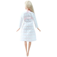 Doll Bathrobe Homewear Set - Daily Bathing Wear Clothes for 11 8inch Doll