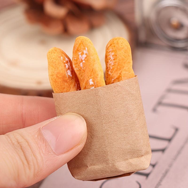 Doll House Mini Simulation Bread Play DIY Scene Model Props