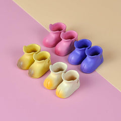 1/12 Doll Star Rain Boots Casual Rubber Shoes