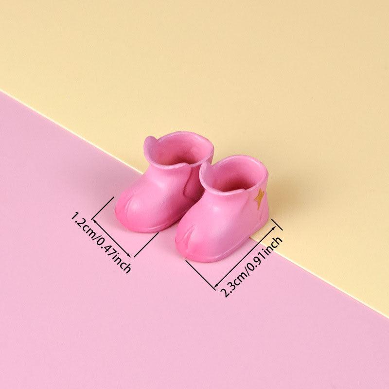 1/12 Doll Star Rain Boots Casual Rubber Shoes