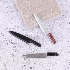 12 Dollhouse Mini Metal Kitchen Accessories Toys