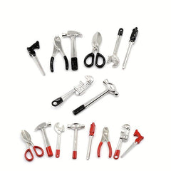 1:12 Scale Metal Hand Tools Set Dolls House Accessories