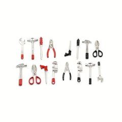 1:12 Scale Metal Hand Tools Set Dolls House Accessories