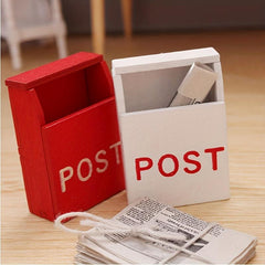 1:12 Dollhouse Retro Newspaper Set Home Furniture Accessories