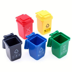 Dollhouse Mini Trash Can Scene Model Shooting Props Decoration DIY Handicrafts