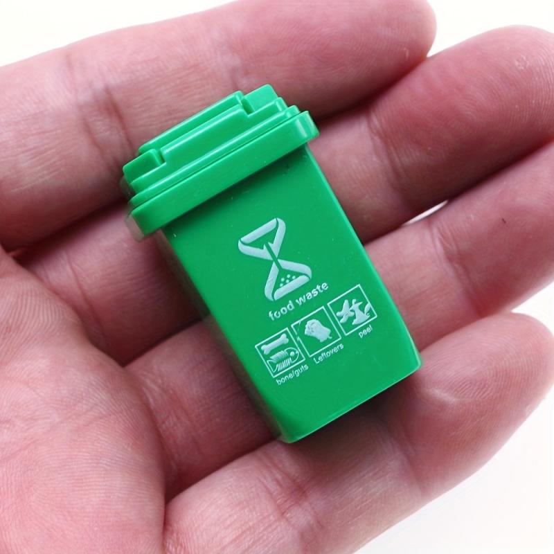 Dollhouse Mini Trash Can Scene Model Shooting Props Decoration DIY Handicrafts