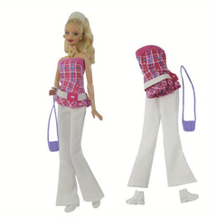 30 Doll Dress Shoes Bag Set for Princess Series Doll Model Outfit