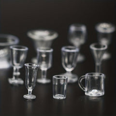 1:12 Dollhouse Food & Beer Mugs Set, BJD Life Accessories