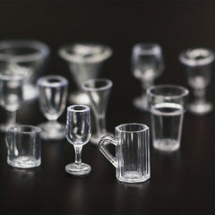 1:12 Dollhouse Food & Beer Mugs Set, BJD Life Accessories