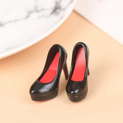 Mini Dollhouse High Heels and Flat Shoes Set