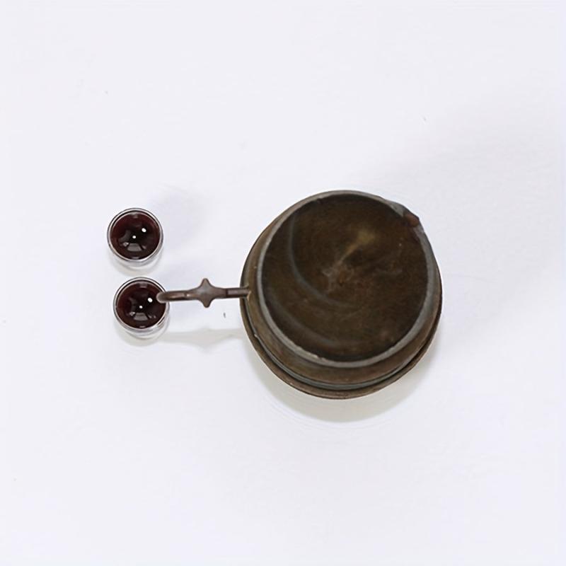 Dollhouse Wine Beer Barrel Set Beer Cask & Wine Glass Dolls House Decor
