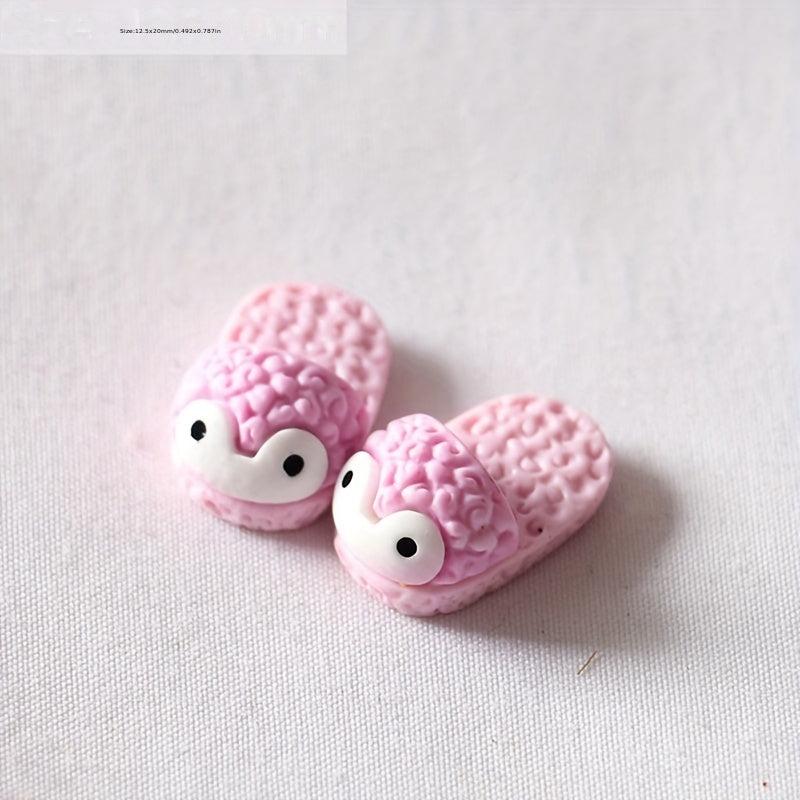 Mini Pink Shoes Dollhouse Floor Rug Decoration
