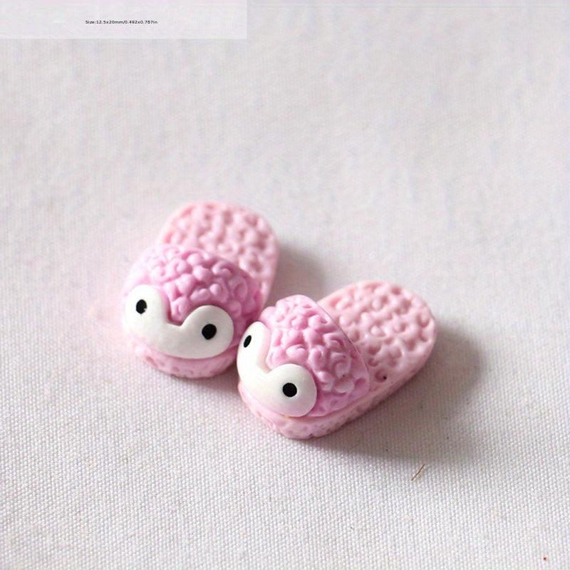 Mini Pink Shoes Dollhouse Floor Rug Decoration