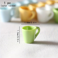 Mini Candy Mug for Dollhouse Miniatures