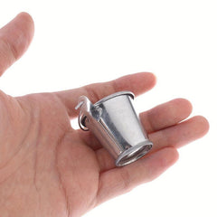 Dollhouse Metal Bucket Mini Kitchen Decoration Toy