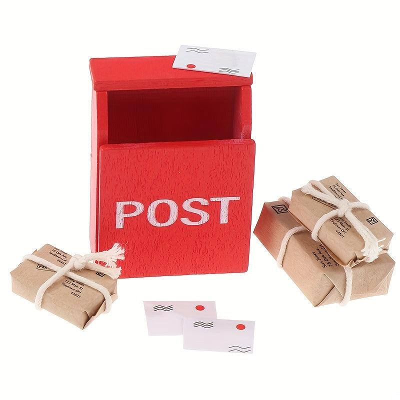 1:12 Dollhouse Miniature Mailbox Set