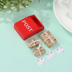 1:12 Dollhouse Miniature Mailbox Set