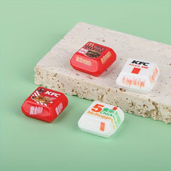 5 Mini Burger Boxes 1:12 Dollhouse Kitchen Food Scene Model Decor Pretend Toys