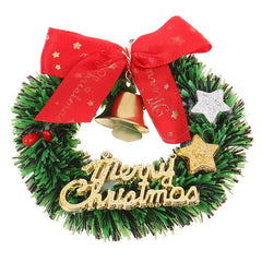 1:12 Dollhouse Christmas Garland Wreath Model Decor Toy