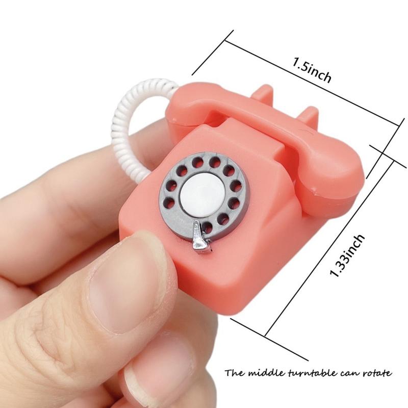 Mini Telephone Decoration for Kids Room