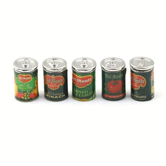 Mini Fruit Canned Dollhouse Food Kitchen Doll Accessories Gift