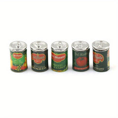 Mini Fruit Canned Dollhouse Food Kitchen Doll Accessories Gift