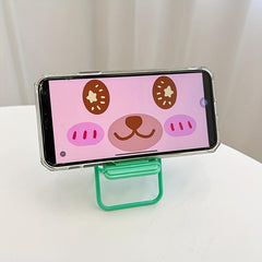 Mini Dollhouse Stool & Phone Holder