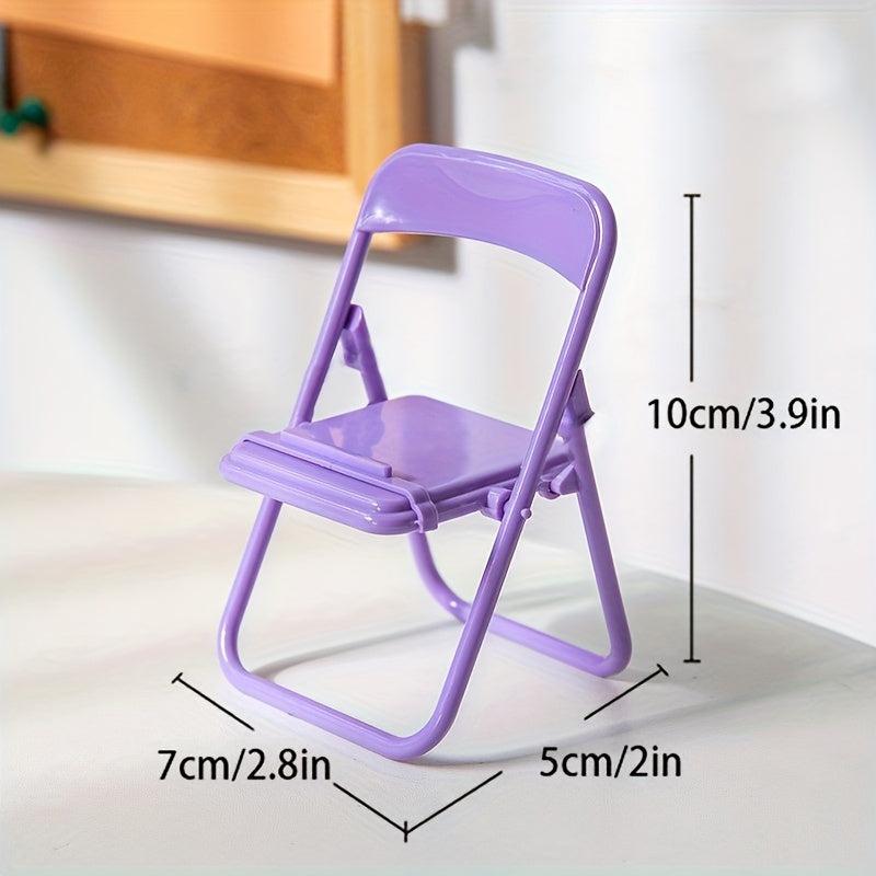 Mini Dollhouse Stool & Phone Holder