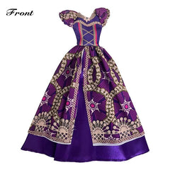 Forest Doll Princess Noble Dress Purple Magic Dress for 1/6 Doll