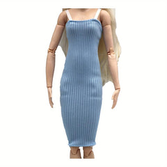 Doll Costume Party Dress with Accessories Gift for Girl