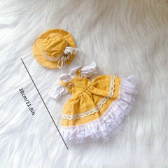 6 Piece BJD Doll Clothes Set Perfect Lolita Girl Gift