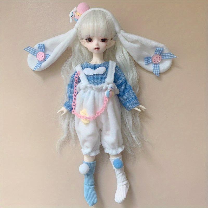 6 Piece BJD Doll Clothes Set Perfect Lolita Girl Gift
