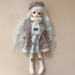 6 Piece BJD Doll Clothes Set Perfect Lolita Girl Gift