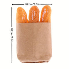 1:12 Dollhouse Bread Dolls Kitchen Set Toy for Kids