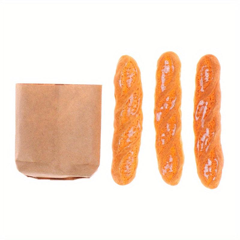 1:12 Dollhouse Bread Dolls Kitchen Set Toy for Kids